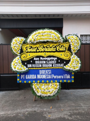 Papan Bunga Duka di Cilenggang