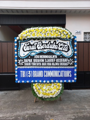 Papan Bunga Duka di Cilenggang